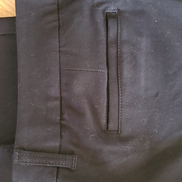 St. John's Bay Strt Leg Mid Rise Pants.  Sz 18W Black. Cotton/Spandex Blend NWOT - Picture 6 of 9